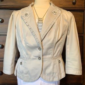 White House Black Market Lightweight Casual Jacket Blazer